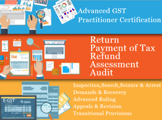 GST Certification Course in Delhi, 110038, [GST Update 2025] by SLA. GST and Accounting Institute